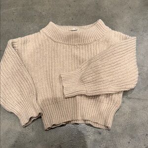Jamie Kay Cozy Beige Knit Sweater